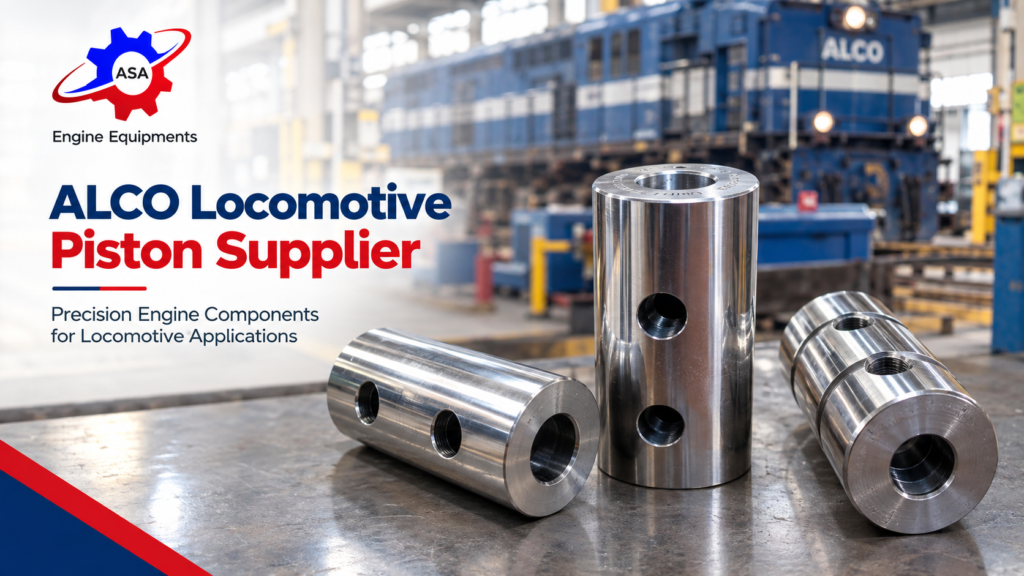 ALCO locomotive piston supplier – OEM diesel engine piston