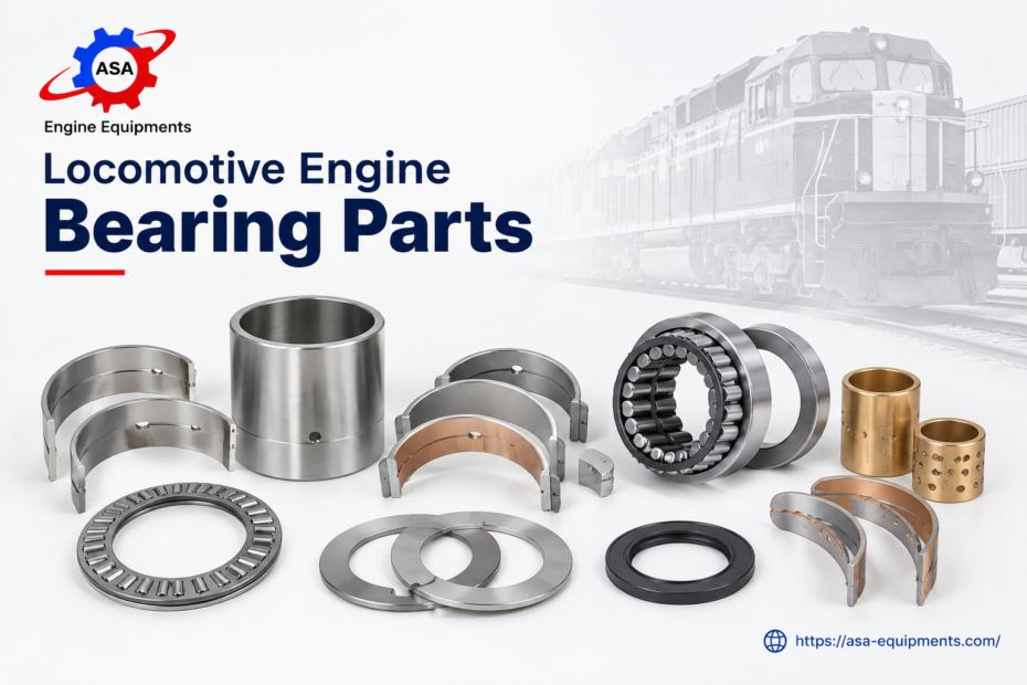 Locomotive Engine Bearing Parts for ALCO, EMD and GE engines
