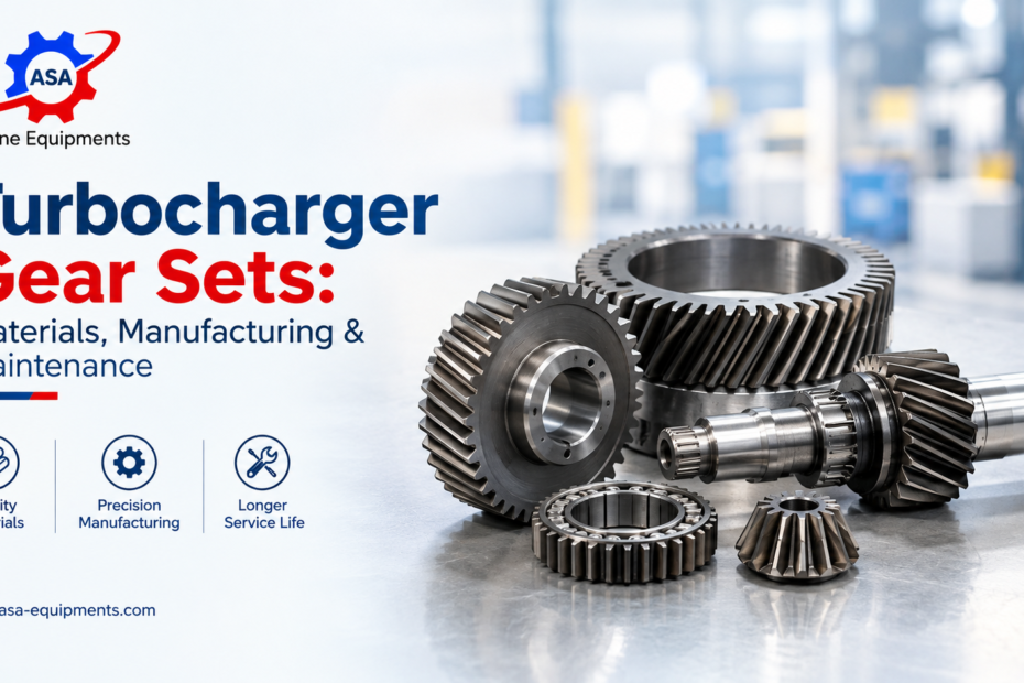 Forged alloy steel gear used in turbocharger gear sets